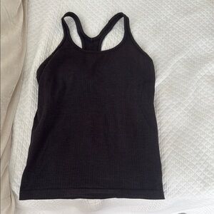 lululemon athletica Black Tank Top